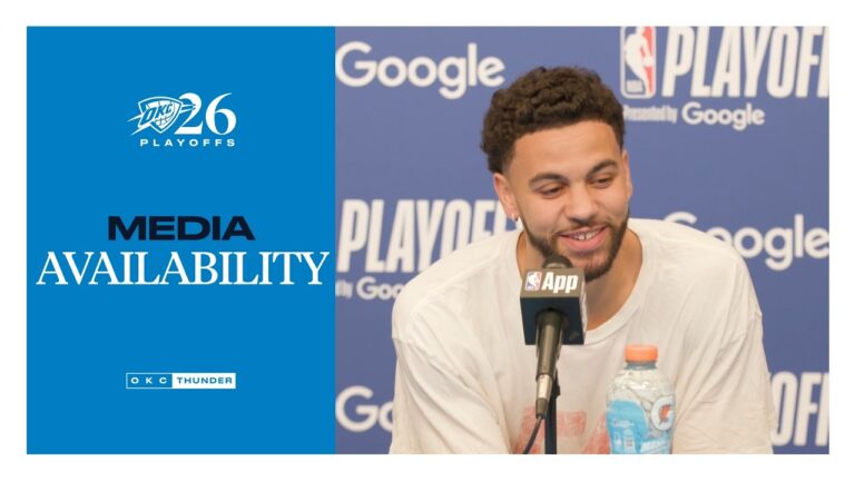 Ajay Mitchell on Staying Ready Playoffs WCS Game 2 Postgame Media May 7, 2026