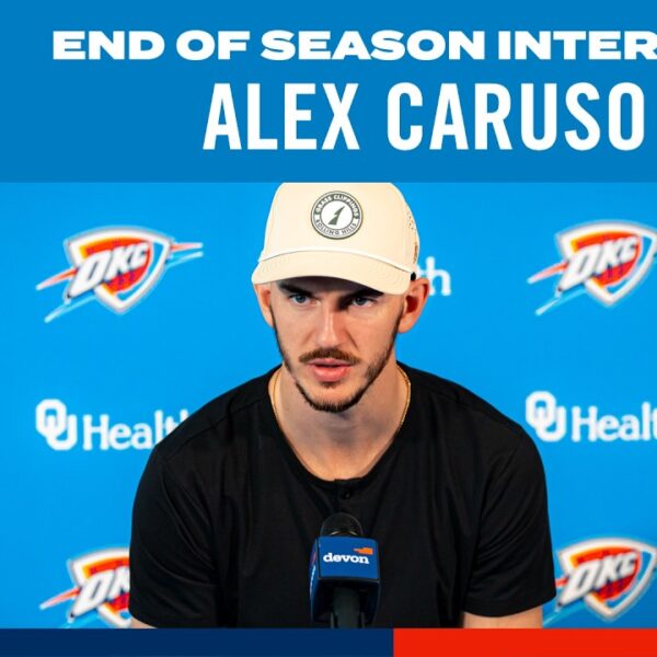 Alex Caruso 2025-26 End-of-Season Interviews OKC Thunder