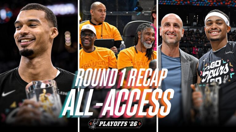 All-access Spurs Recap: Spurs’ Series Win Over Trail Blazers In First Playoff Appearance Since 2019