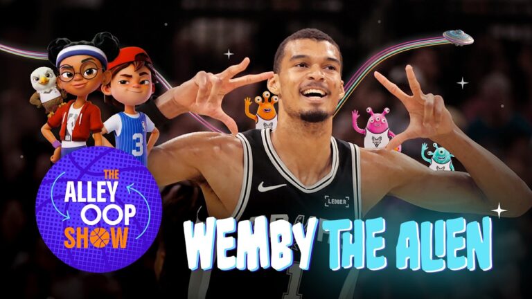 Alley & Oop Visit San Antonio! Learn About Victor Wembanyama, Spurs History & More NBA Kids Show