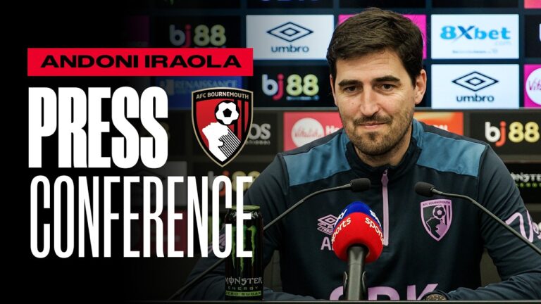Andoni Iraola on Crystal Palace, Europe push and Kluivert latest Premier League Press Conference