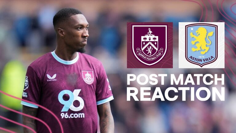 Anthony On 8th Goal of the Season In Villa Draw REACTION Burnley 2-2 Aston Villa