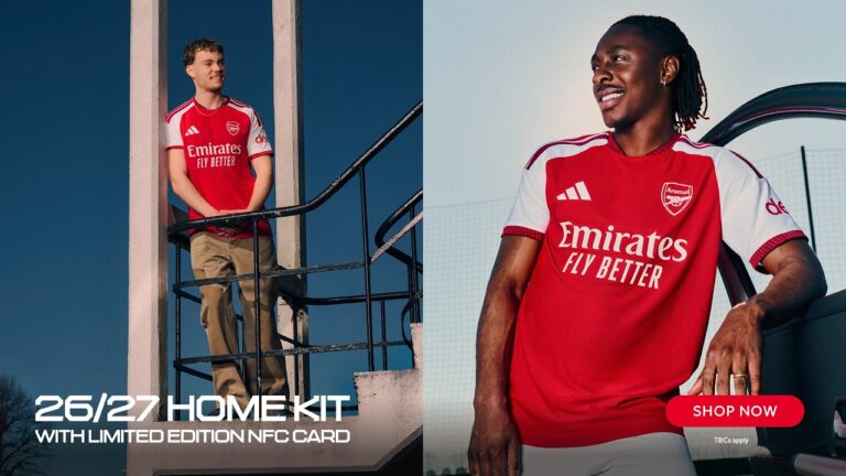 Arsenal x adidas Football: 2026 27 Home Kit A Different Kind of Connection