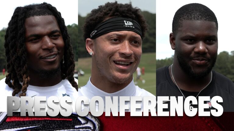 Avieon Terrell, Harold Perkins Jr. & Ethan Onianwa speak on learnings from Rookie Minicamp