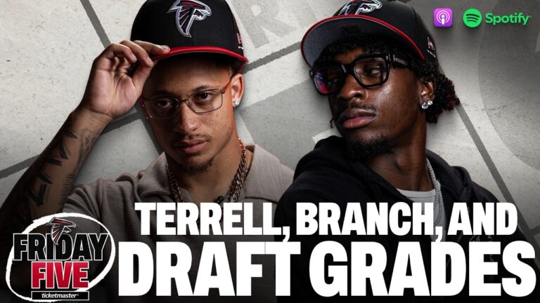 Avieon Terrell, Zachariah Branch, & our lingering questions from the 2026 NFL Draft Friday Five