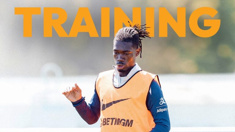 Behind the scenes at Roberto De Zerbi’s Spurs training ahead of Aston Villa!