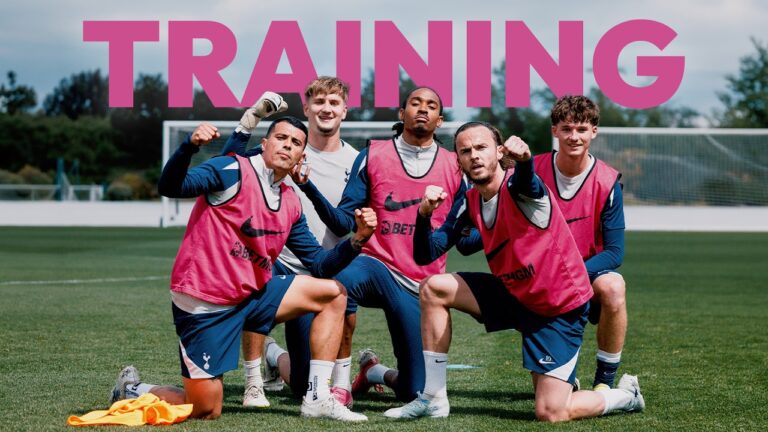 Behind the scenes at Roberto De Zerbi’s Spurs training ahead of Leeds!