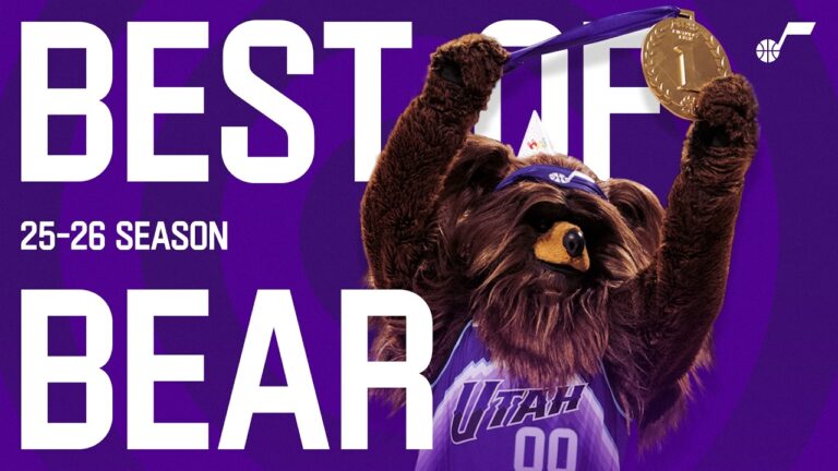 BEST BEAR MOMENTS of the 2025-26 Season UTAH JAZZ