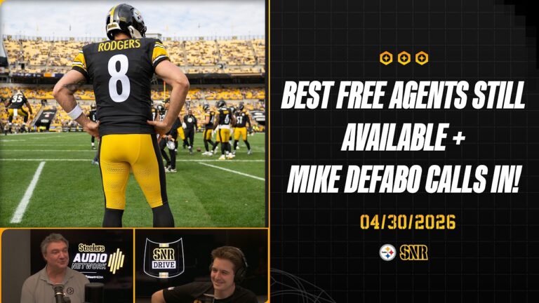Best Free Agents Still Available Mike DeFabo Calls In SNR Drive (Apr.30) Pittsburgh Steelers