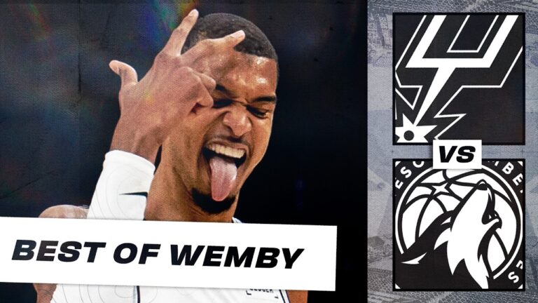 Best Of Wemby’s Round 2 Playoff Series Vs Minnesota Timberwolves