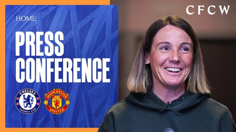 BOMPASTOR Press Conference WSL GW22 Chelsea Women vs Man Utd Women 15 05 26 CFCW