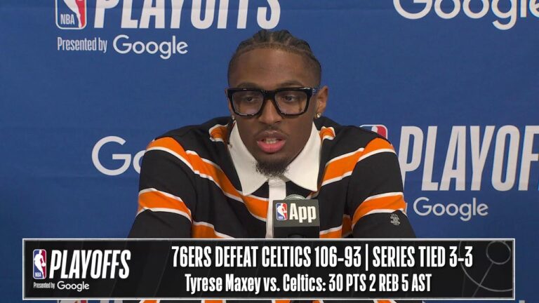 Boston Celtics vs. Philadelphia 76ers Game 6 Postgame Media Availability