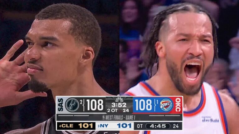 Both Conference Finals Openers Went to OT for the First Time Ever