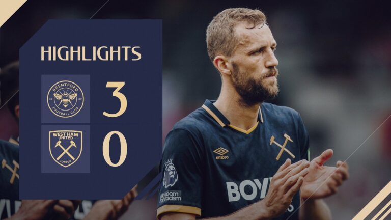 Brentford 3-0 West Ham Premier League Highlights