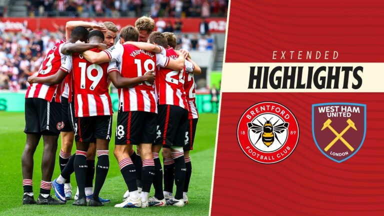 Brentford 3-0 West Ham United Extended Premier League Highlights