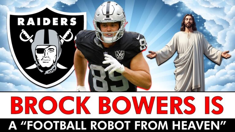 Brock Bowers Will Earn His Football Robot From Heaven Nickname From Raiders Klint Kubiak In 2026