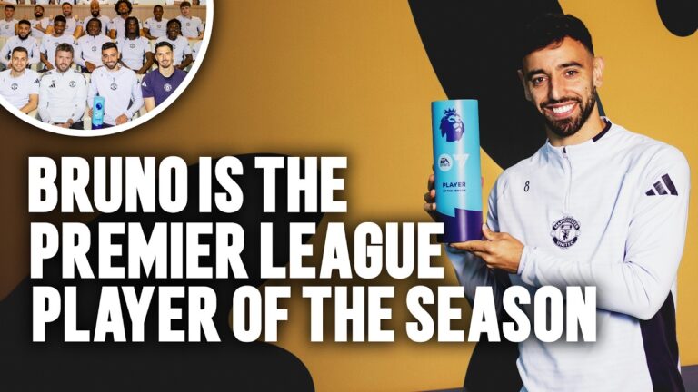 Bruno & Carrick React To Premier League Award