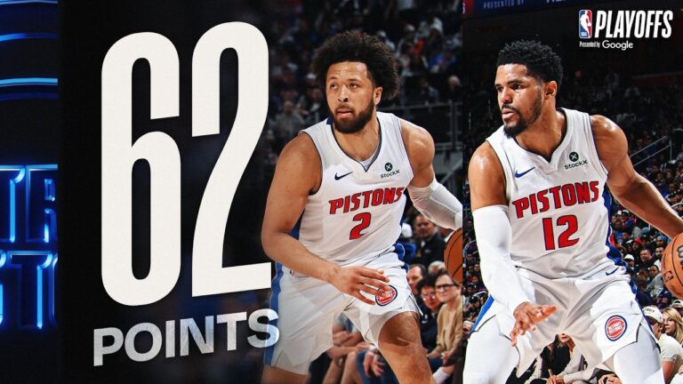 Cade Cunningham (32) & Tobias Harris (30) Join Game 7 History! May 3, 2026