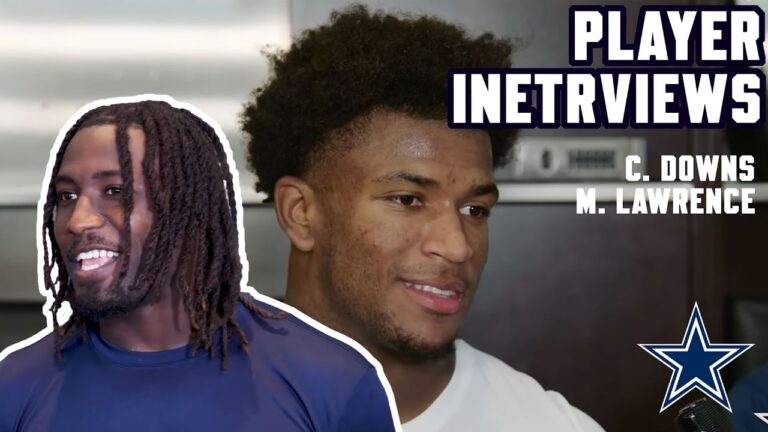 Caleb Downs & Malachi Lawrence Discuss Day 1 of Rookie Minicamp Player Interviews