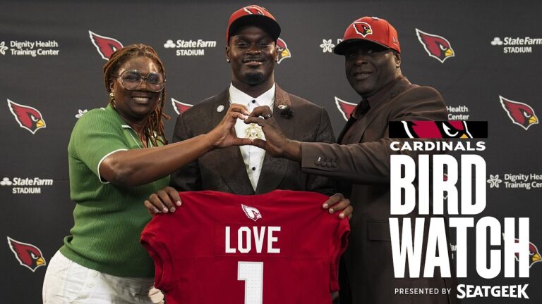 Cardinals Birdwatch: Big Expectations For Jeremiyah Love Draft Recap Arizona Cardinals 2026
