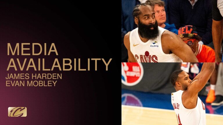 Cavs at Knicks James Harden & Evan Mobley Post Game 05.21.2026