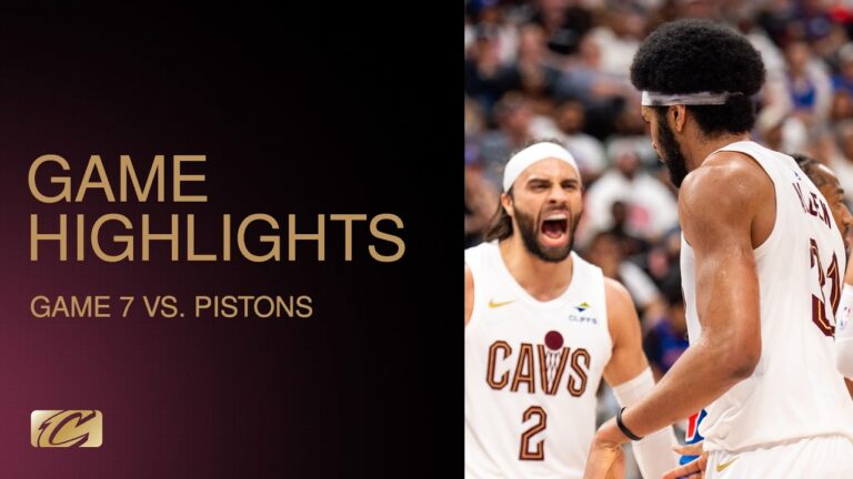 Cavs at Pistons Game Highlights 05.17.2026