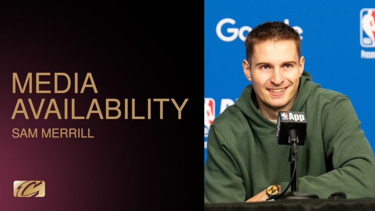 Cavs at Pistons Sam Merrill Post Game 05.17.2026