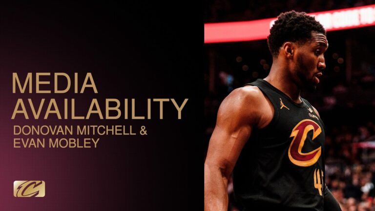 Cavs at Raptors Donovan Mitchell & Evan Mobley Post Game 05.01.2026