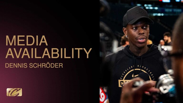 Cavs Practice Dennis Schröder Media Availability 05.20.2026