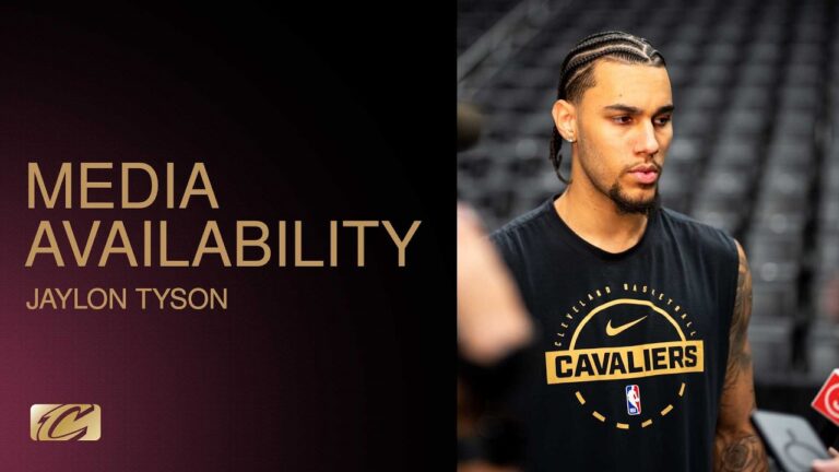 Cavs Practice Jaylon Tyson Media Availability 05.06.2026