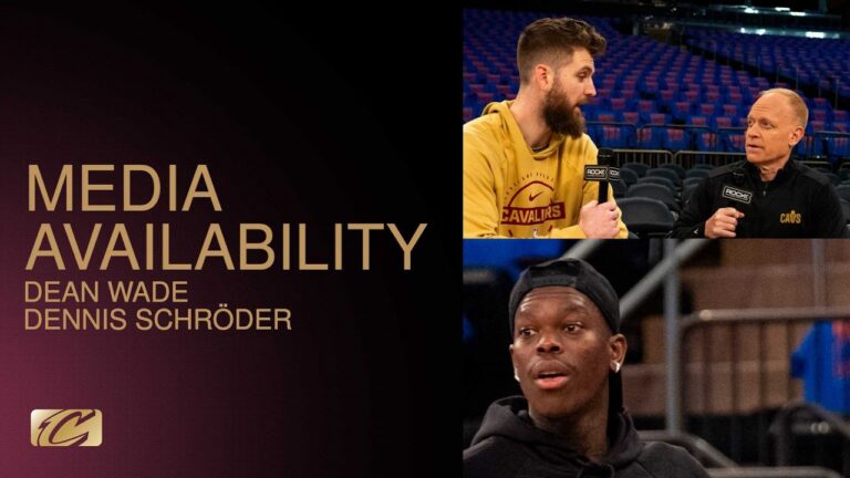 Cavs Shootaround Dennis Schröder & Dean Wade Interviews 05.19.2026