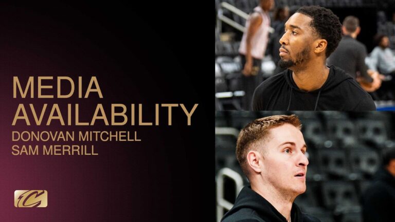 Cavs Shootaround Donovan Mitchell & Sam Merrill Media Availability 05.05.2026