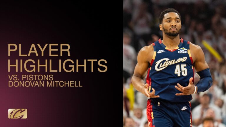 Cavs vs Pistons Donovan Mitchell Highlights 05.09.2026
