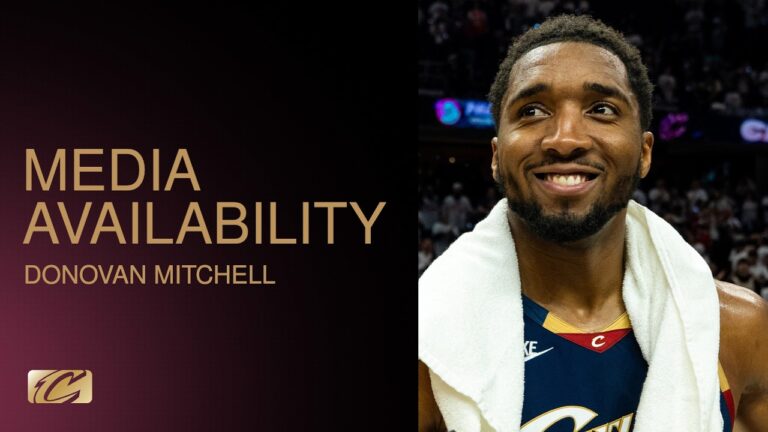 Cavs vs Pistons Donovan Mitchell Media Availability 05.09.2026