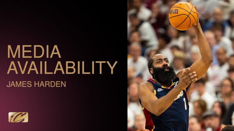 Cavs vs Pistons James Harden Media Availability 05.09.2026