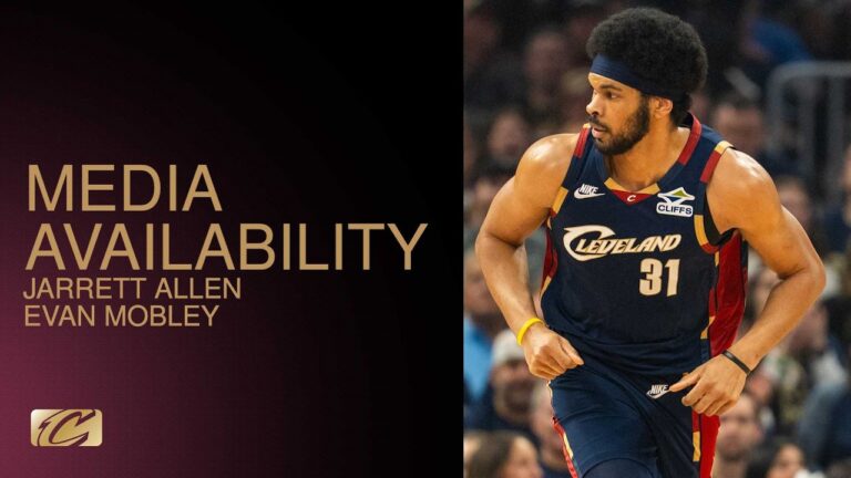 Cavs vs Pistons Jarrett Allen & Evan Mobley Post Game 05.15.2026