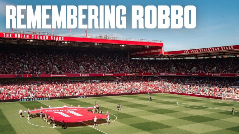 Celebrating the renaming of The John Robertson Stand.