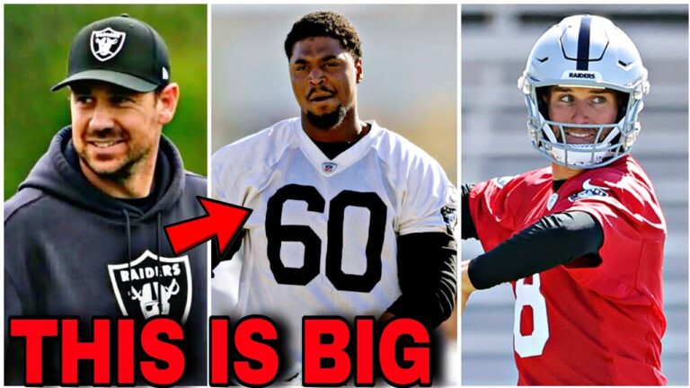 Charles Grant TAKES SNAPS at Right Tackle FULL Raiders open OTA Breakdown