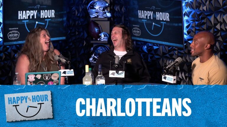Charlotteans Happy Half Hour Ep. 203 w AJ Dillon Carolina Panthers