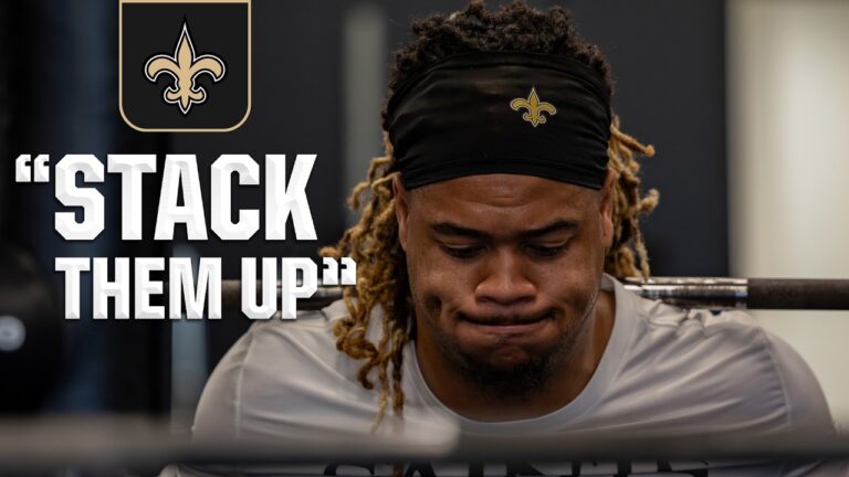Chase Young MIC’D UP at Saints offseason workouts New Orleans Saints