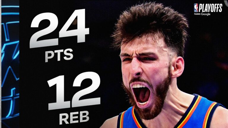 Chet Holmgren DOMINATES Game 1 (24 PTS, 12 REB, & 3 BLK!) Game 1 vs Lakers May 5, 2026
