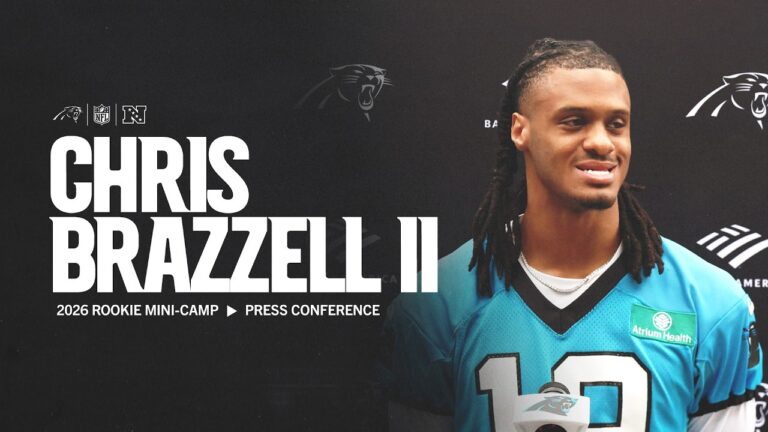 Chris Brazzell II: I wouldn’t want to be anywhere else Carolina Panthers