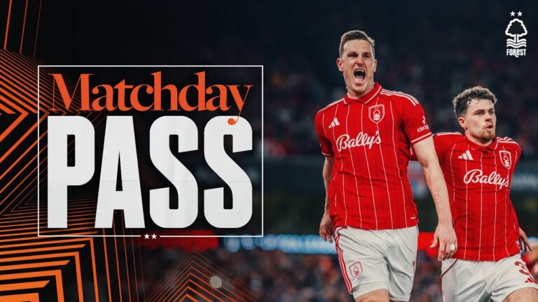 CHRIS WOOD GIVES FOREST HALF-TIME LEAD Nottingham Forest 1-0 Aston Villa Matchday Pass