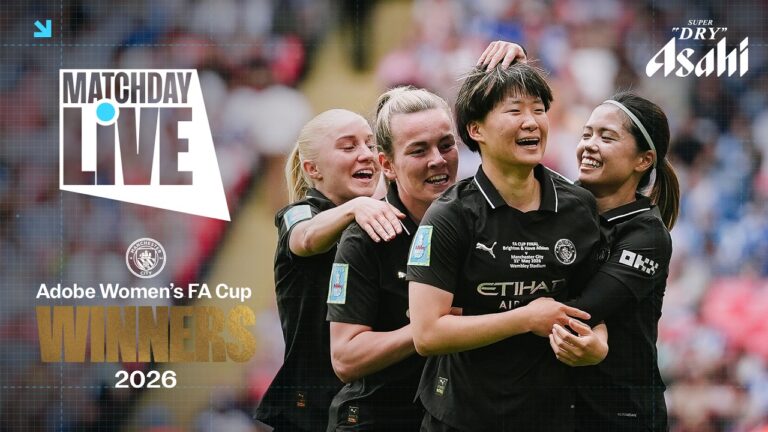 City Are Fa Cup Winners! Brighton V Man City Womens Fa Cup Final Matchday Live!