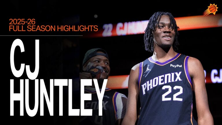 CJ Huntley’s 2025-26 Rookie Season Highlights & Best Plays