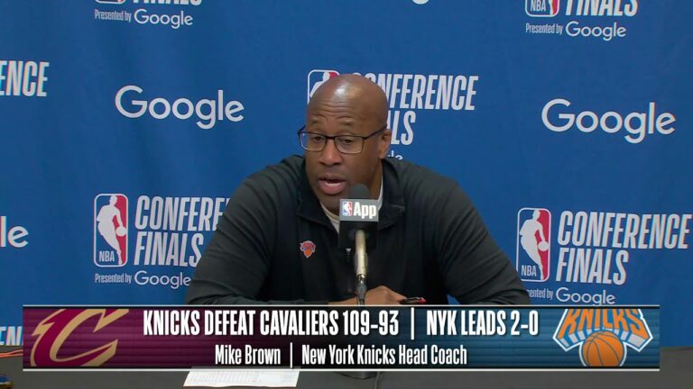 Cleveland Cavaliers vs. New York Knicks Game 2 Postgame Media Availability