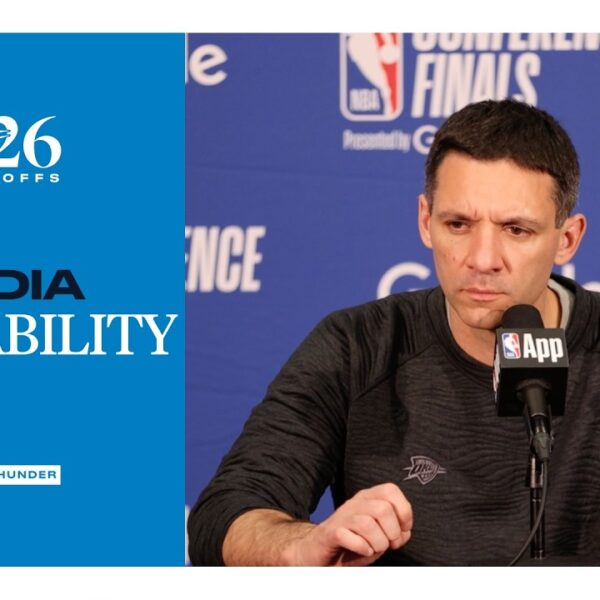 Coach Daigneault After Game 6 Playoffs WCF Game 6 Postgame Media May 28, 2026