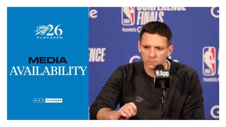 Coach Daigneault After Game 6 Playoffs WCF Game 6 Postgame Media May 28, 2026