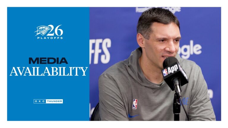 Coach Daigneault on Game 3 Playoffs WCS Game 3 Postgame Media May 9, 2026