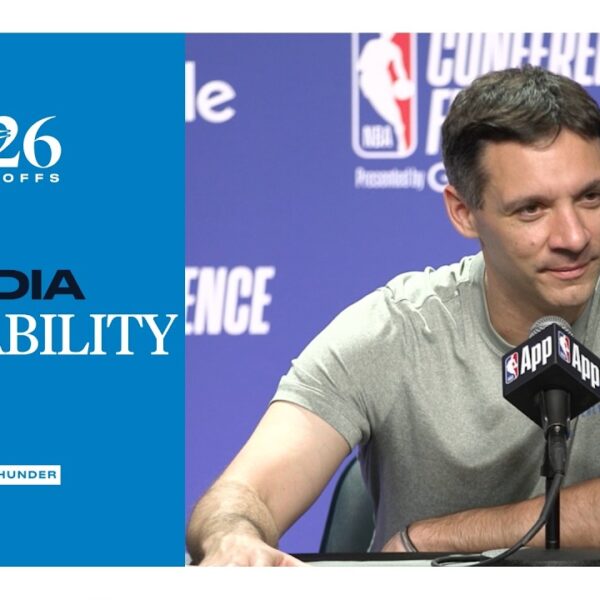 Coach Daigneault On Game 5 Win Playoffs WCF Game 5 Postgame Media May 26, 2026